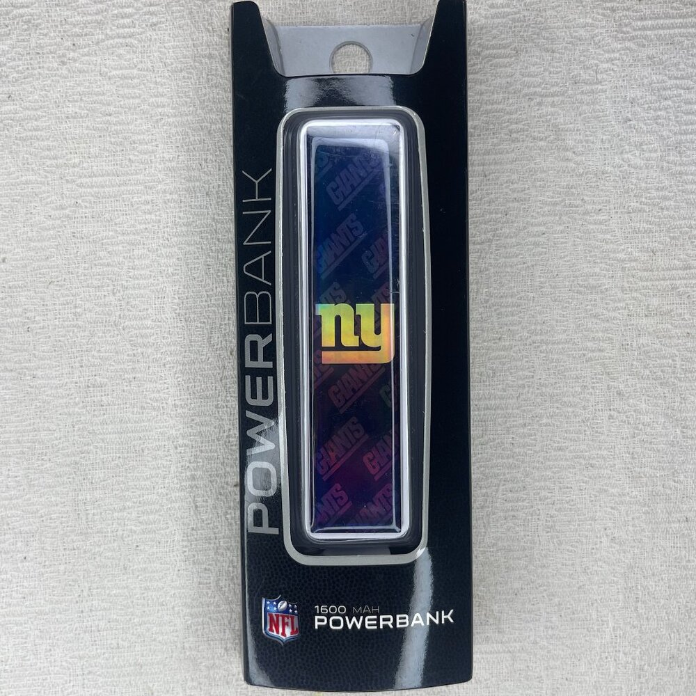 New York Giants NFL Licensed Charging Power Bank 1600 MAH